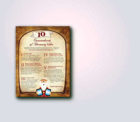 10 Commandments of Streaming
